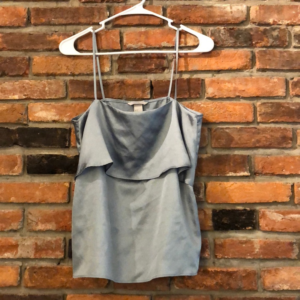 Baby blue tank top